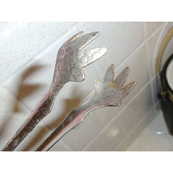 Vintage Preferred Stock Black Octagonal Ice Bucket w/ Gold Trim tongs mcm 1970s - Picture 9 of 9